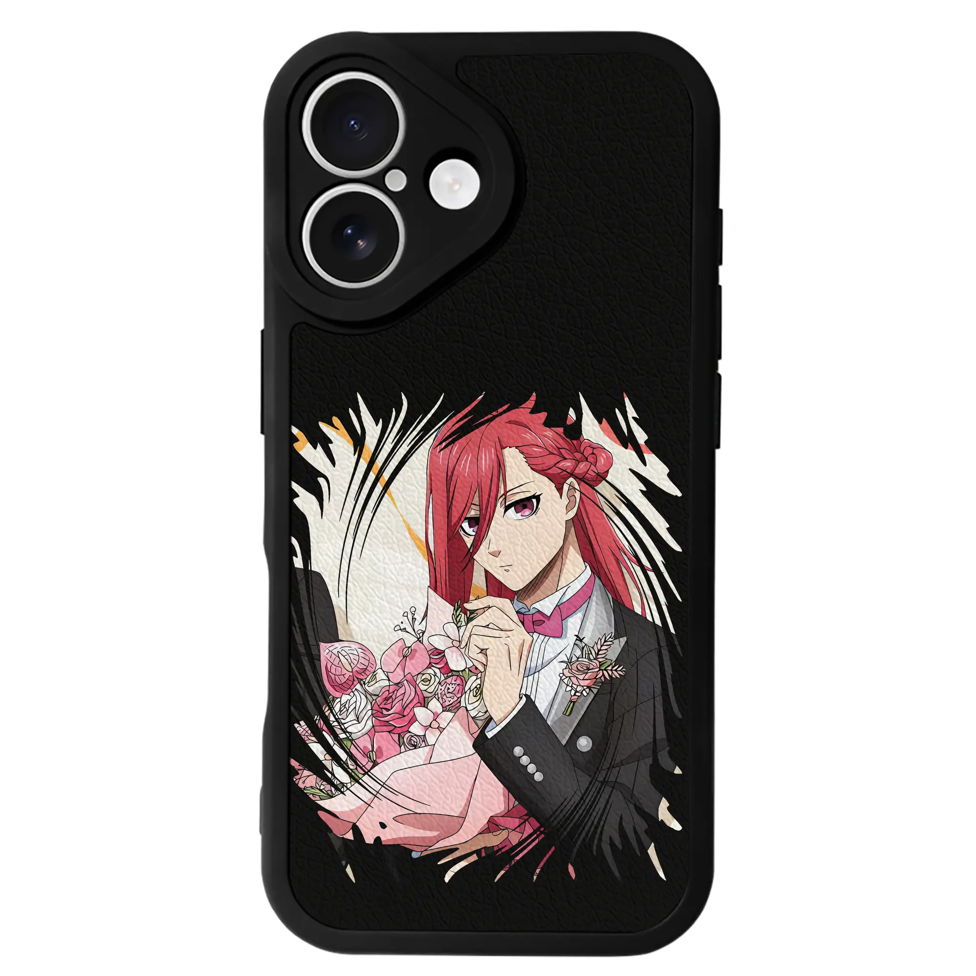 ブルーロック グッズ 千切 豹馬 - IPhone 16シリーズ対応 ・ シリコンスマホケース ・ レザー調 ・ 高精度フィット ・ 耐衝撃 ・ ワイヤレス充電対応 ・ 精密カット